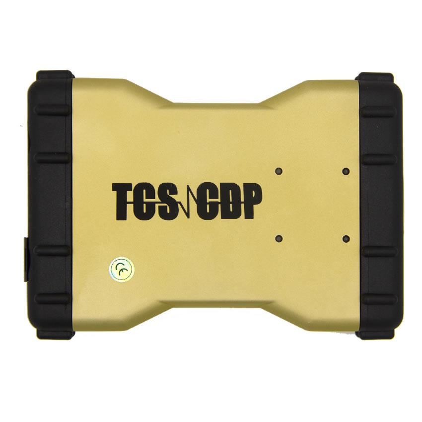 Продвижение V2016.1 Новый TCS CDP + Автоматический Диагностический Инструмент Желтый Версия С Bluetooth