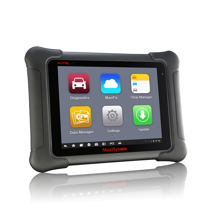 Оригинал Autel MaxiSys Elite с Wi-Fi / Bluetooth OBD Полный диагностический сканер с J2534 ECU Программирование Бесплатное обновление онлайн