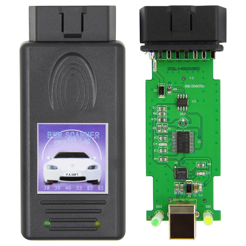 FTDI FT23 2RL чип BMW OBD2 сканер V1.4.0 скачать