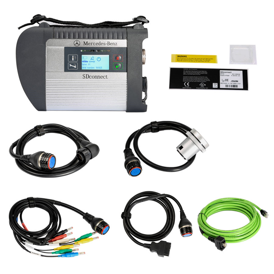 V2020.5 MB SD C4 Connect Компактная диагностика 4 звезды с WIFI для легковых и грузовых автомобилей Multi-Language