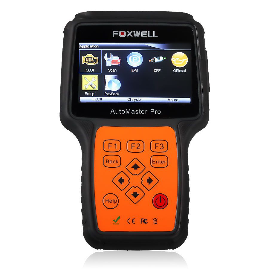 Foxwell NT642 AutoMaster Pro европейский - делает все системы + EPB + масло сервисный сканер