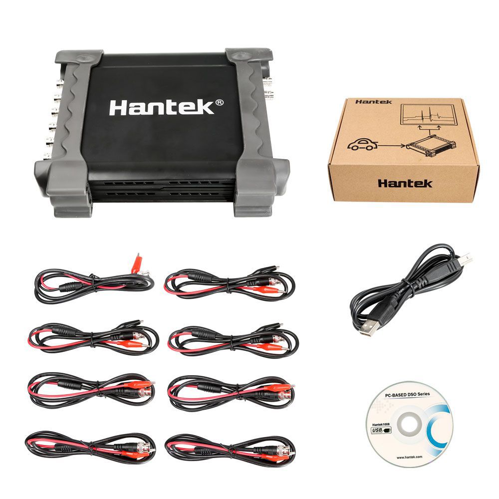 HANTEK 1008B 8 PC осциллограф / DAQ / 8CH генератор