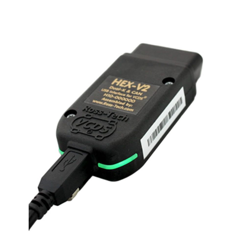 HEX-V2 HEX V2 Dual K & CAN USB VAG Автомобильный диагностический интерфейс Поддержка многофункционального Онлайн Обновленная версия