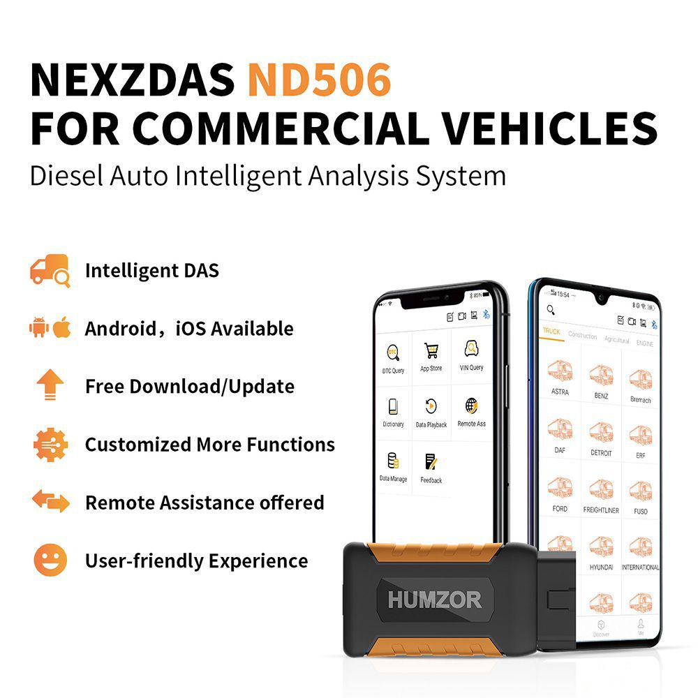 Humzor Nexzdas ND506 коммерческий дизельный автомобиль