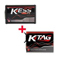 Kess V2 V5.017 SW V2.47 Red PCB EU Online Version Plus Ktag 7.020 SW V2.25 Red PCB EURO Online Version