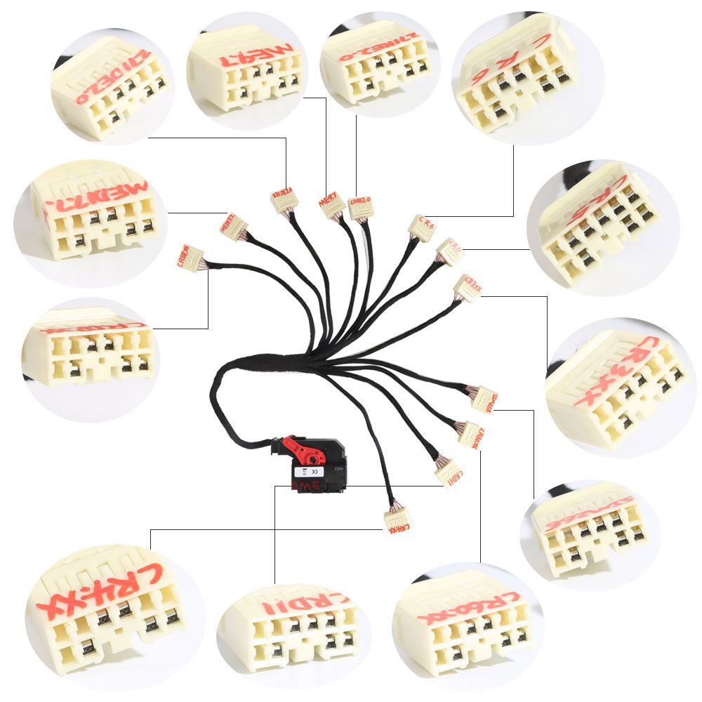 MB - ECU тест кабель поддержка 12 типов