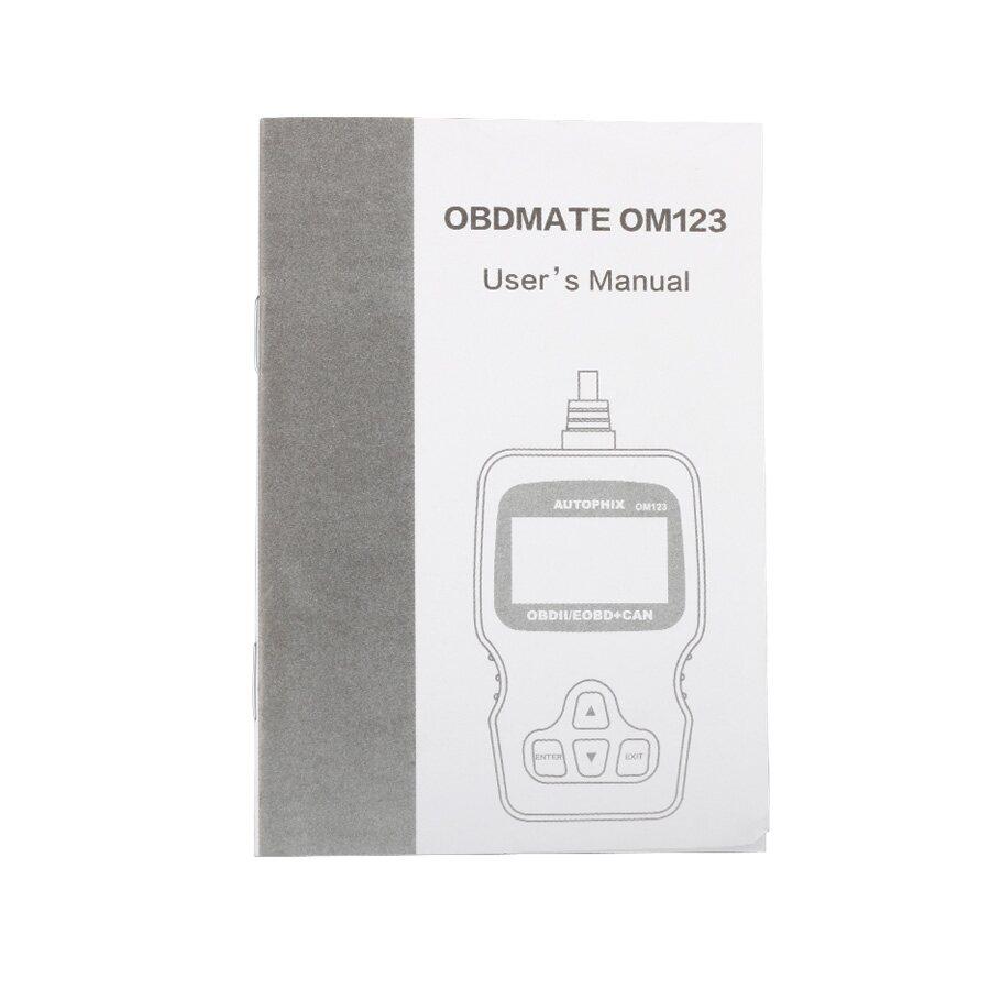 новое поколение OM123 OBD2 EOBD