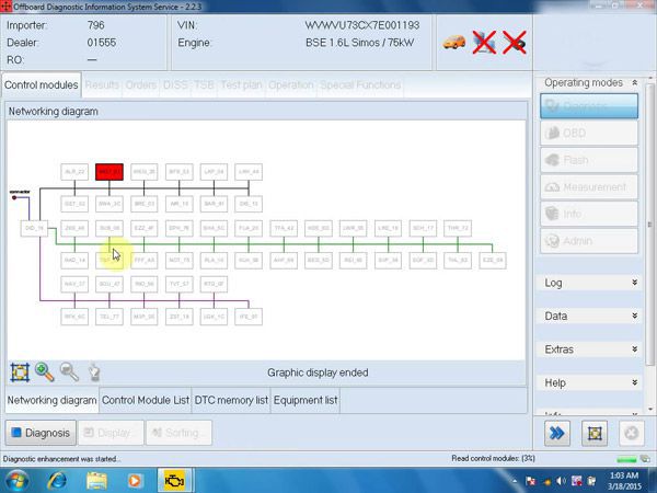 VW / Audi Import / First / Shanghai / Skoda ODIS 2.23 / 2.22 Software