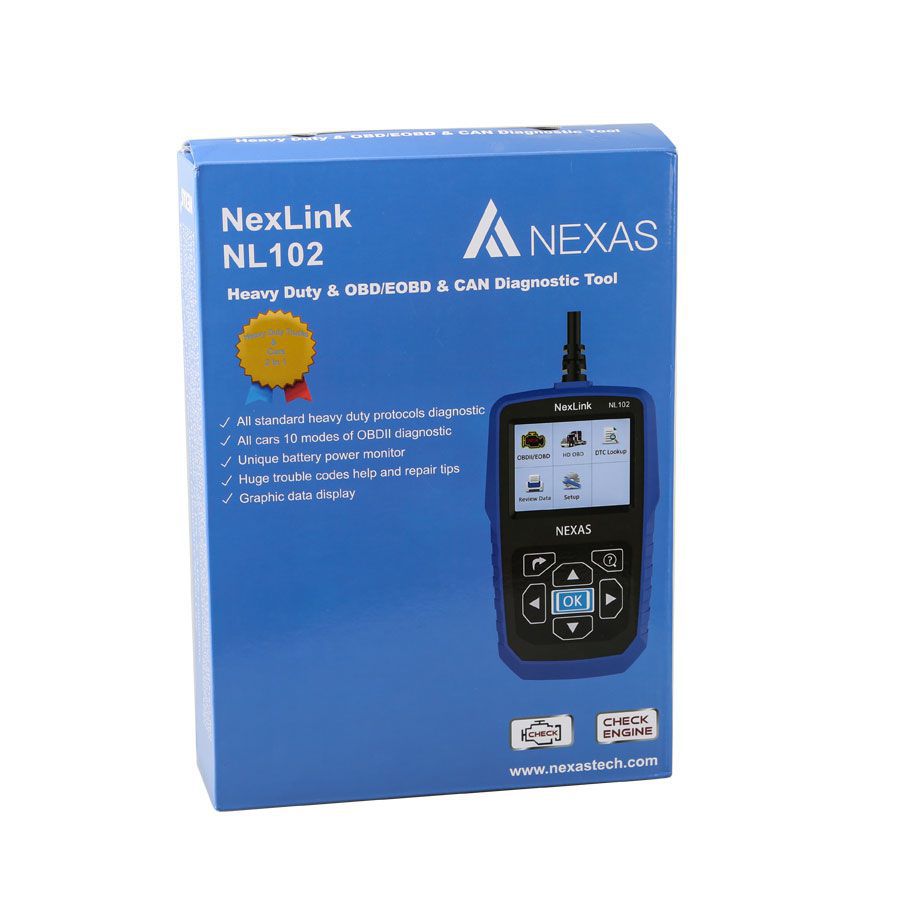 NexLink NL102 Hag and OBD / EOBD + CAN