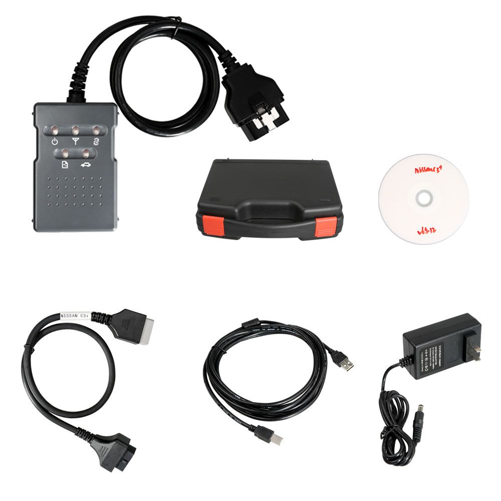 Consult 3 Consult III Plus V75 Auto Diagnostic Tool For Nissan Supports Programming