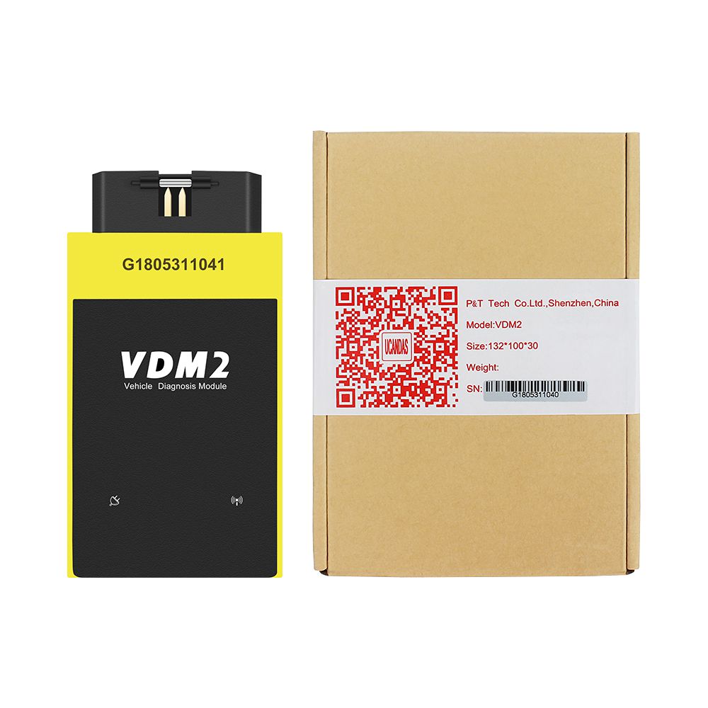 Новый UCANDAS VDM2 Полная система V5.2 Bluetooth OBD2 VDM II для Android VDM 2 OBDII Code Scanner PK easydiag Обновление Бесплатно