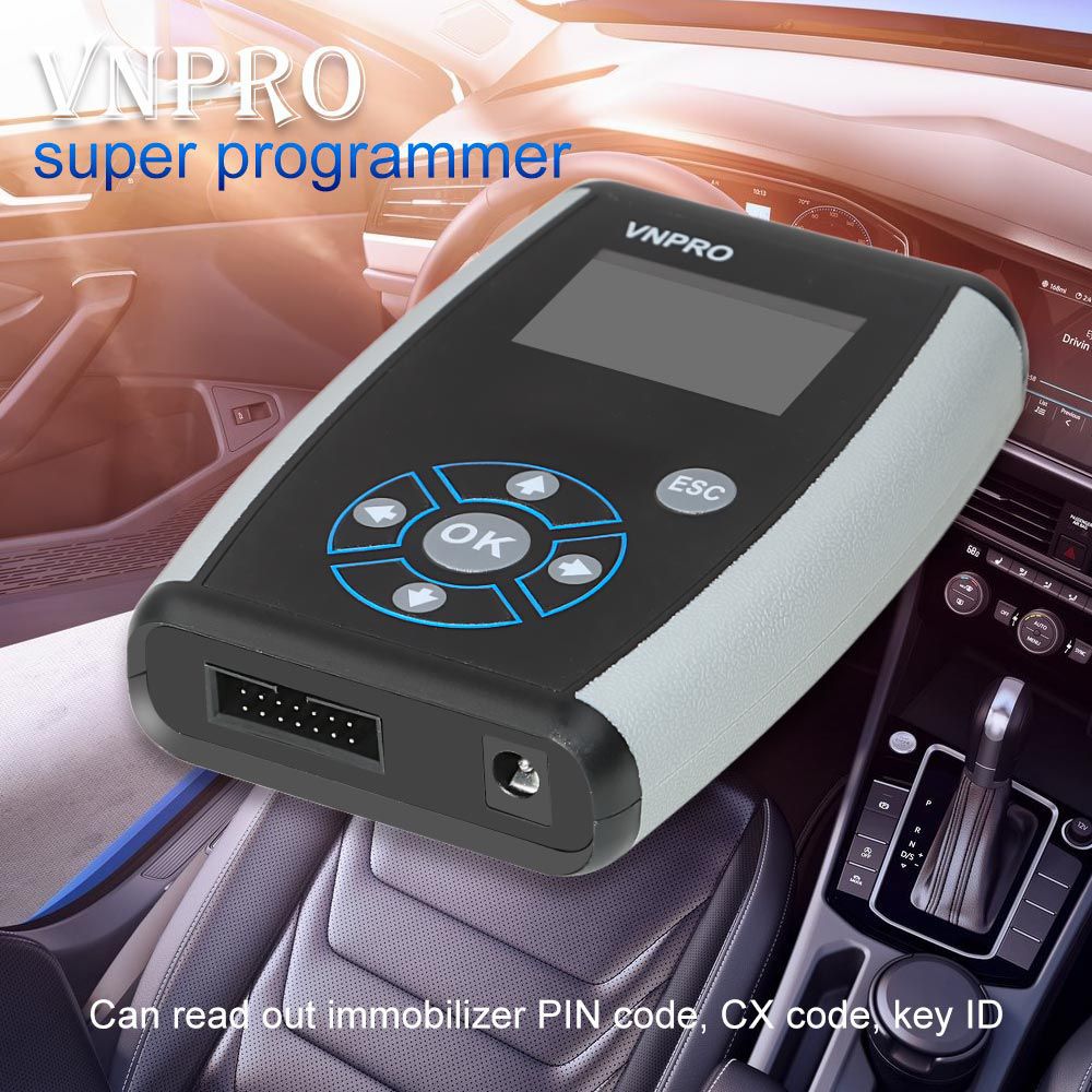 VNPRO Super Programmer для коррекции одометра VW, считывания пин-кода, кода CX и идентификатора ключа