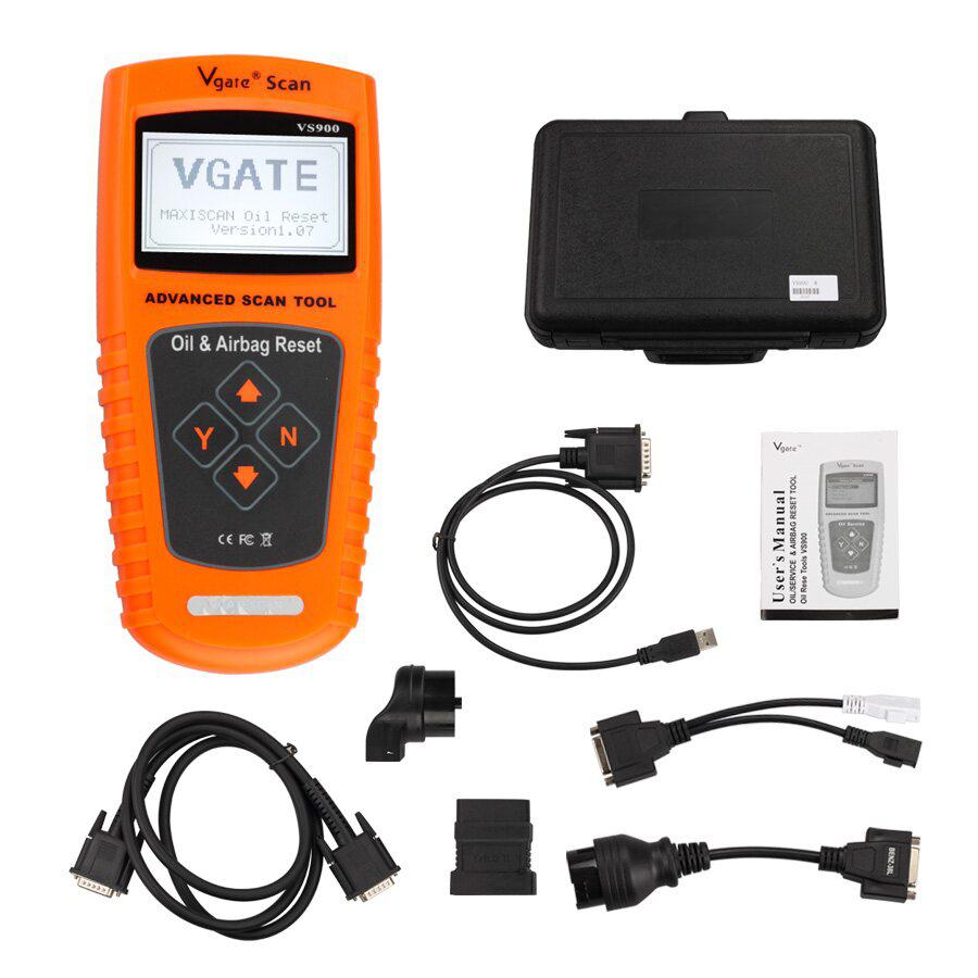 VS900 VGATE масло / сервис и средства сброса предохранительных баллонов