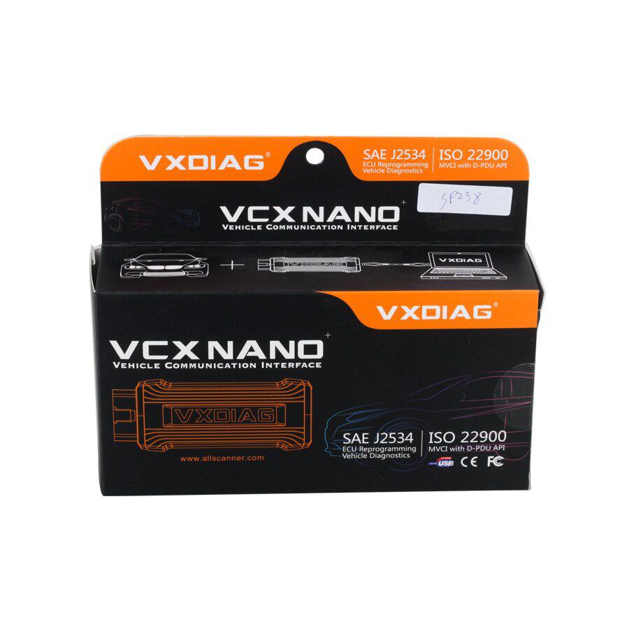 VXDIAG VCX Nano 5054 A ODIS V4.0.0 поддержка многоязычных протоколов UDS