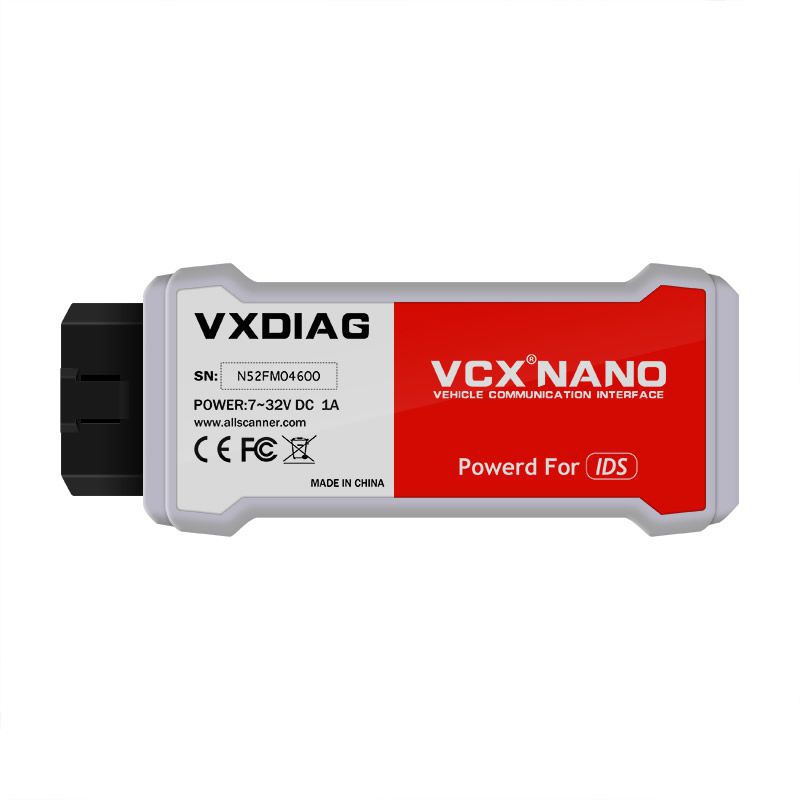 VxdiAG VCX нанометр для автомобиля Ford USB OBD II OBD2 2 2 обнаружение сбоев в программе ECU для сканера Mazda IDS V112