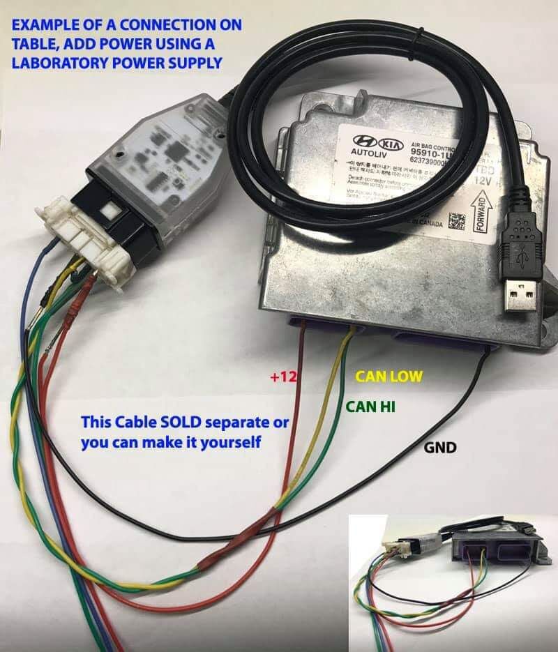 Diatronik SRS + DASH + CALC + EPS OBD и адаптер GPROG LITE SL 