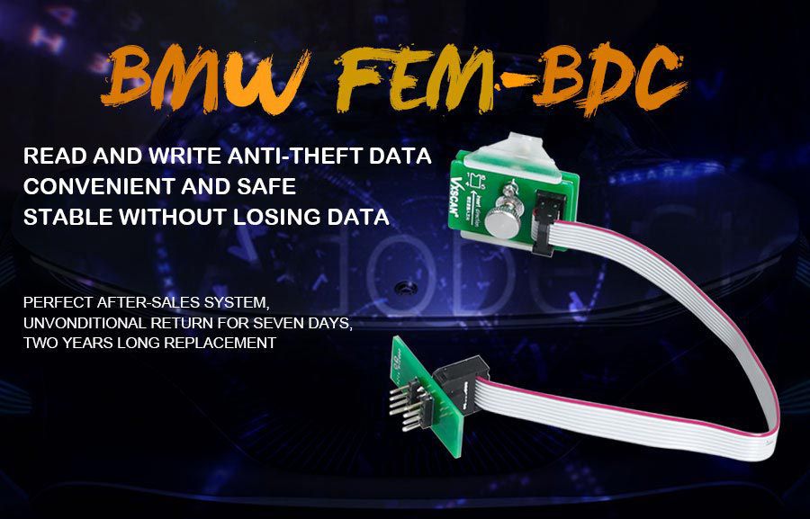 8PIN адаптер считывания данных о краже БМВ FEM - BDC 95128 / 95256 