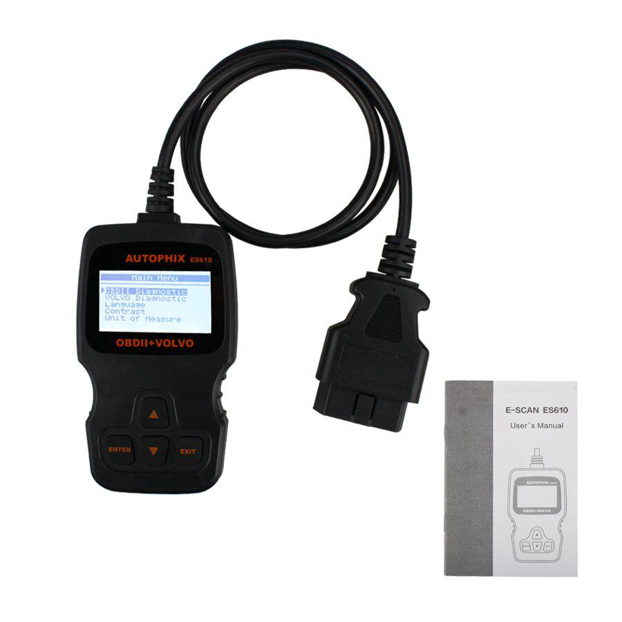 AutoPHIX ES610 специализированный автомобиль OBD2 EOBD диагностический инструмент Volvo