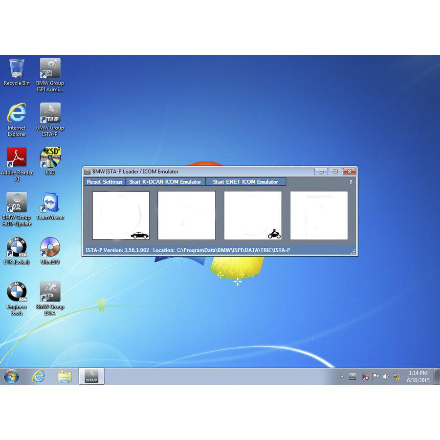 дешевое 2015.8 окно 7 BMW ICOM ISTAD 3.50.10 ISTA P 3.53.1.02 программное обеспечение HDD и инженерное программирование