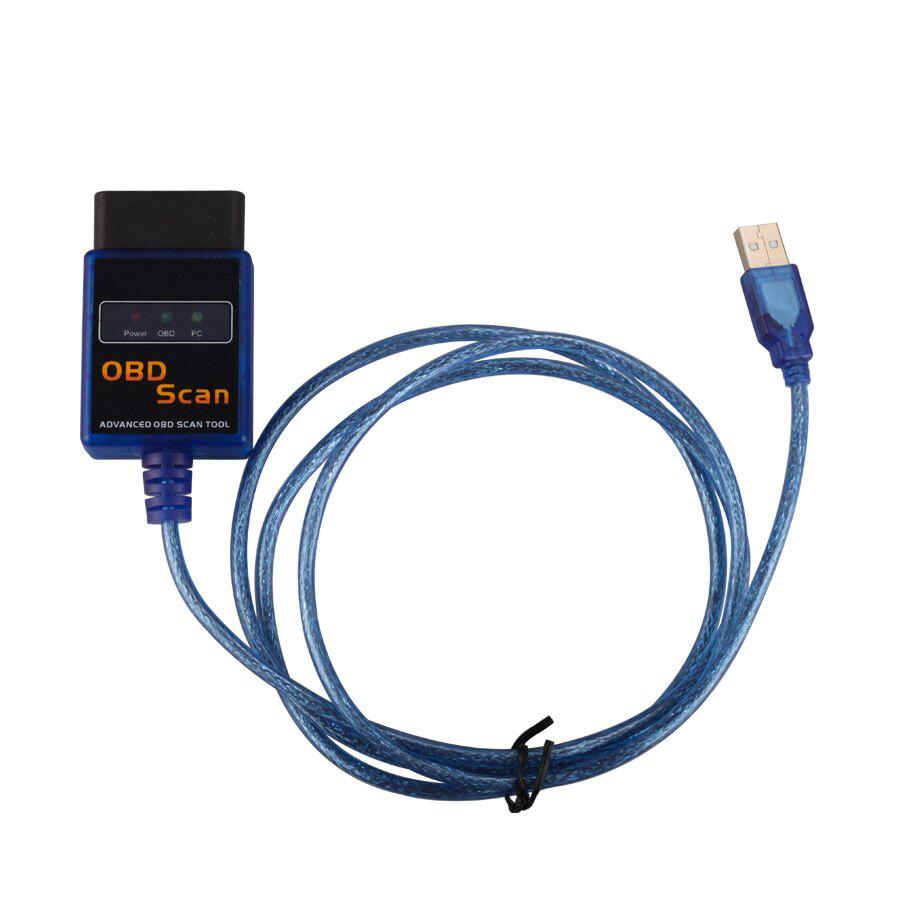 ELM327 пластмассовый сканер OBDI EOBD CANBUS V1.5 с чипами 2102 и 25K80