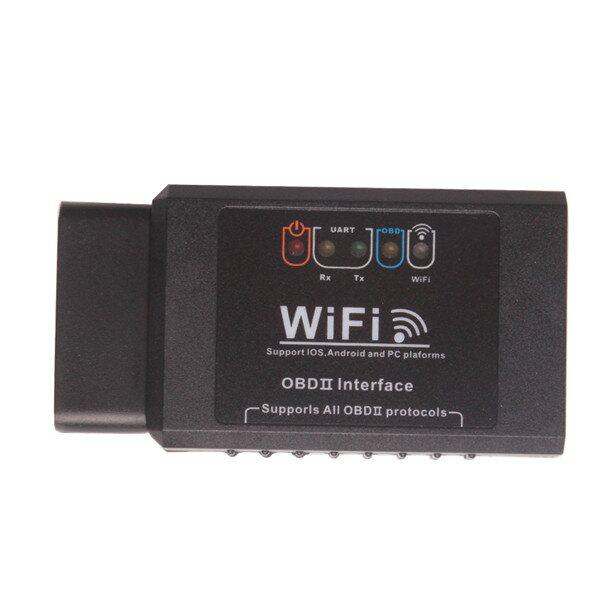 ELM327 WiFi OBD2 EOBD scripter Support Android and iPi / iPad Software V2.1