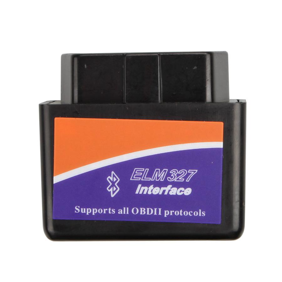 мини элм327 Bluetooth OBD2 (ЧЕРНЫЙ) твердый