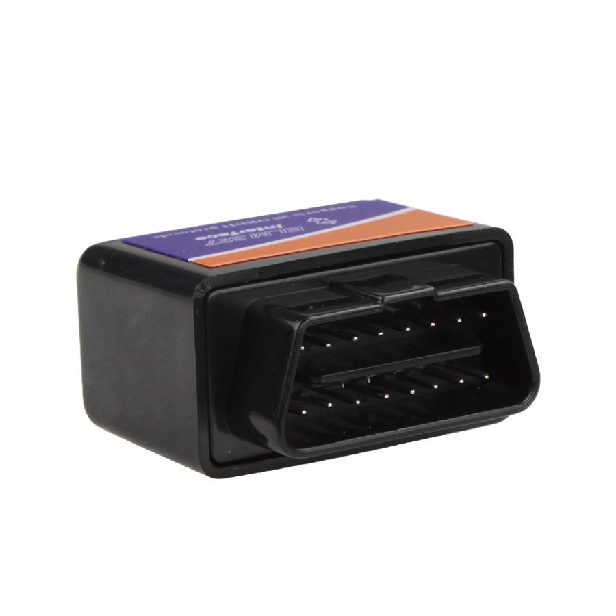 мини элм327 Bluetooth OBD2 (ЧЕРНЫЙ) твердый