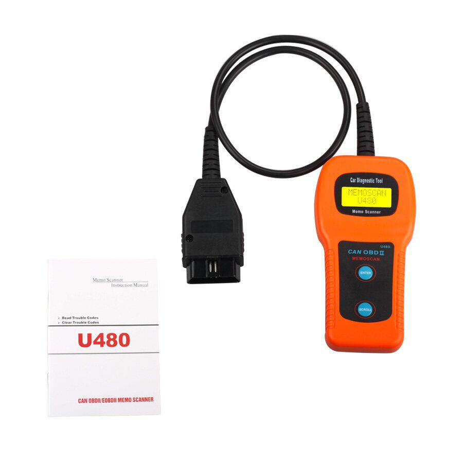 O480 OBD2 CAN шинный сканер кода OBDII