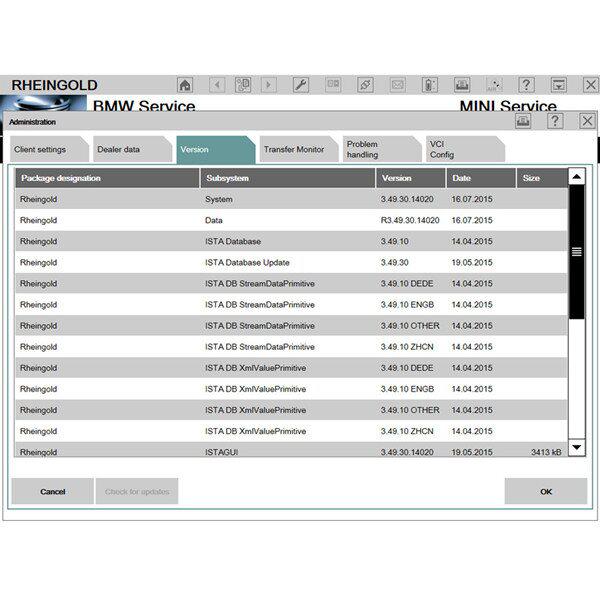 BMW ECOM Win8 система без USB шифрования собак многоязыковой V2015.6 ReinGrand ISTAD 3.4930ISTAP 3.55.4.000