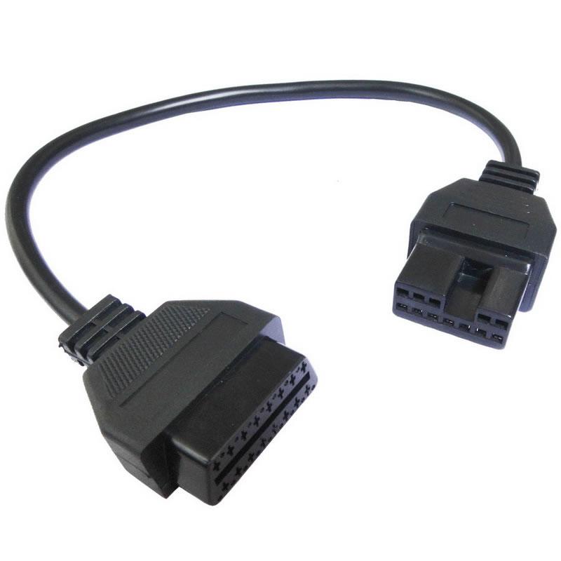 12PIN OBD2 адаптер автодиагностики Mitsubishi