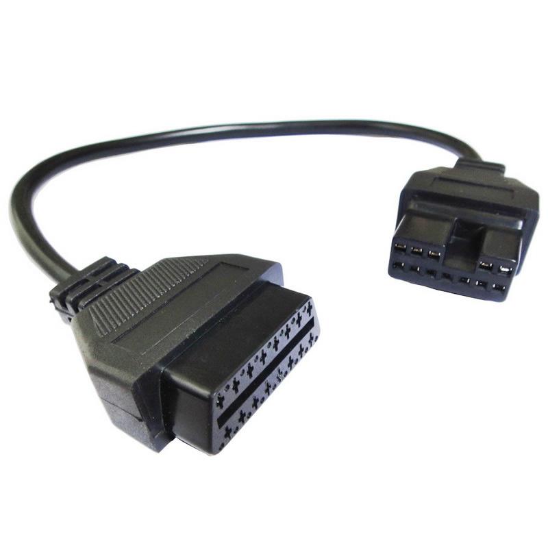 12PIN OBD2 адаптер автодиагностики Mitsubishi