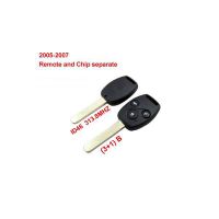 удаленный ключ (3 + 1) кнопка и чип для разделения ID: 46 (3138MHz) подходит для гражданина Одиссея 2005 - 2007 хонда 10pcs/lot
