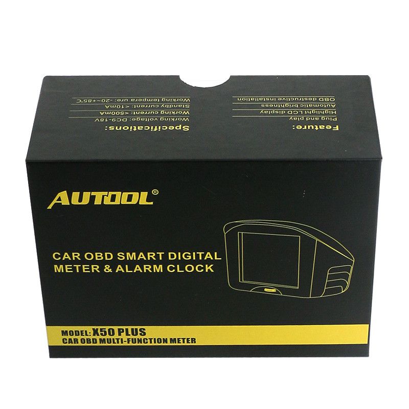 AutoLX50 плюс многофункциональный цифровой прибор OBD