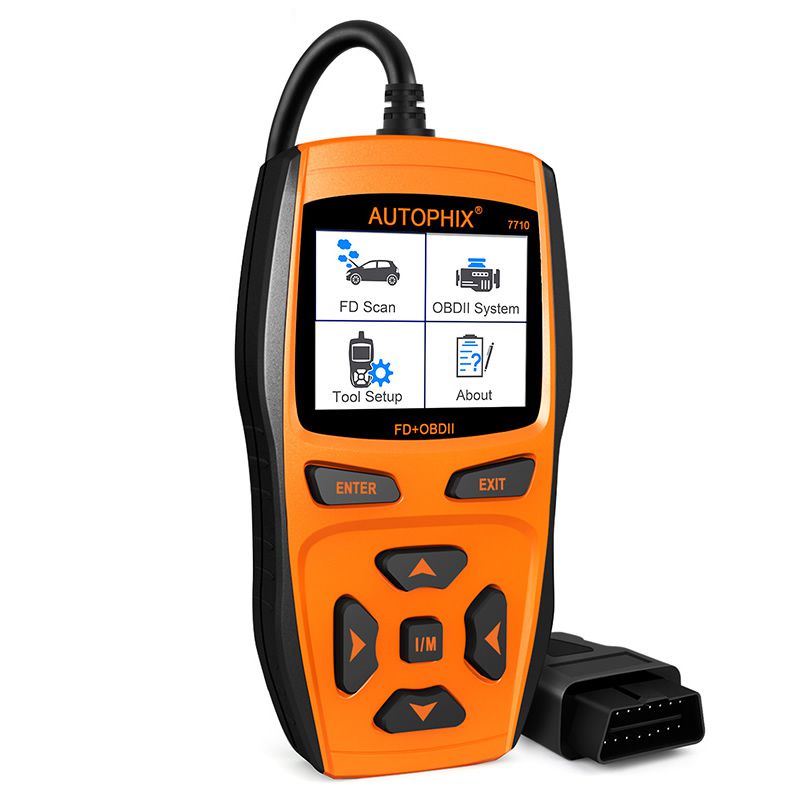 автодиагностика инструмент 7710 OBDII OBD2 сканер для считывания кода неисправности двигателя Ford + ABS SRS безопасный газовый мешок