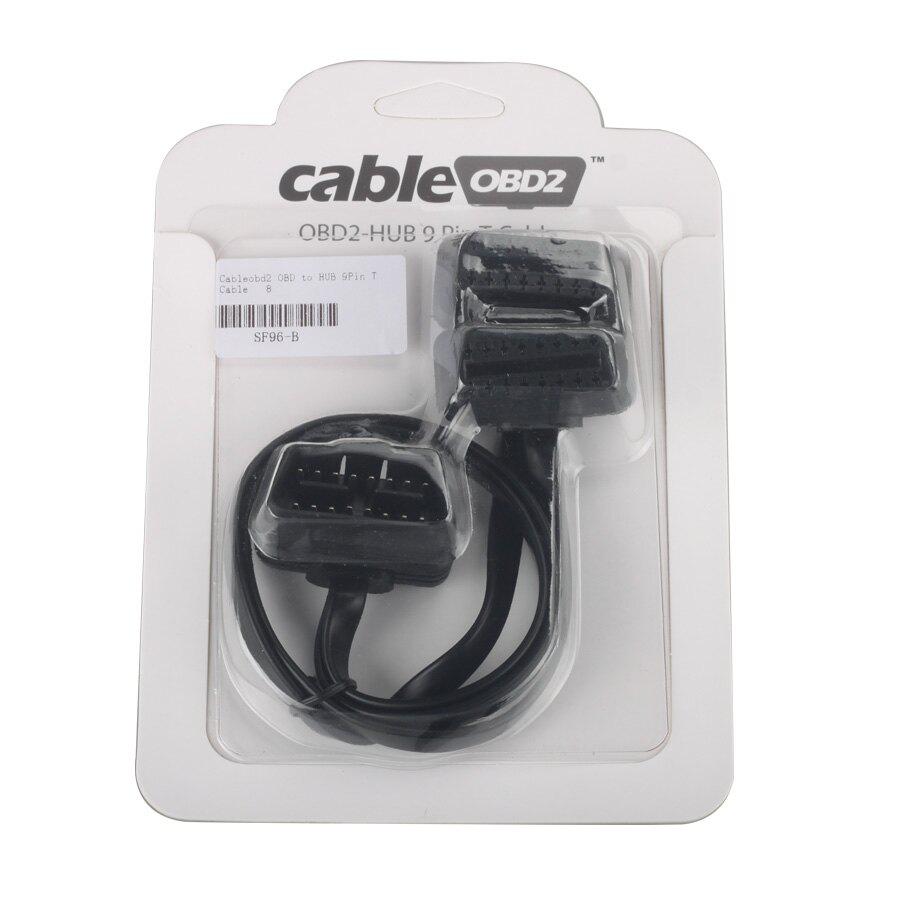 кабель 9PIN для кабеля CALLLBD2 - OBD с колесами ELM327 / AdLogBoD2 / AudioBD2 / ECOBD2 / GPS / навигационным оборудованием