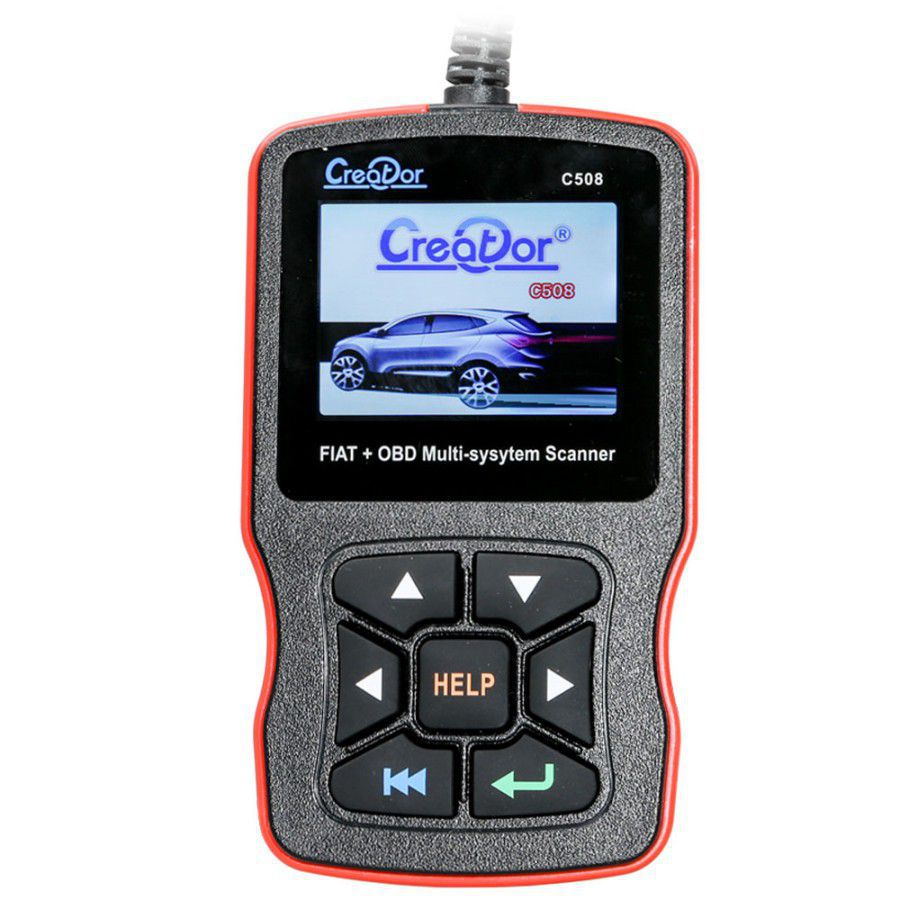 многосистемный сканер Creator C508 OBDII / EOBD, применимый к сканеру капсул / ABS Fiat / Alfa / Abrath / Lancia