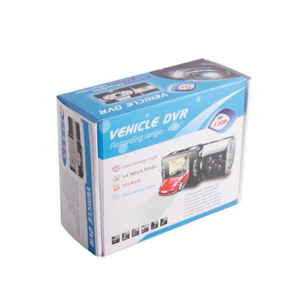 высокая очистка 720P новый двухлинзовый приборный диск автомобильный веб - камера камера видеомагнитофон DVR