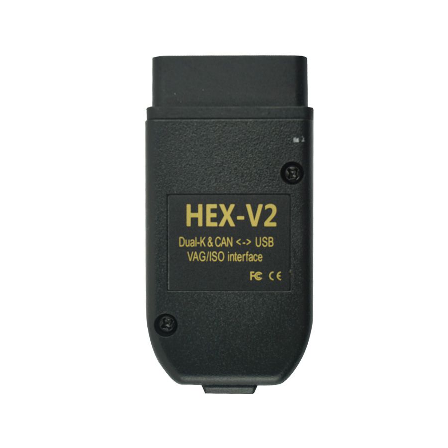 HEX-V2 HEX V2 Dual K & CAN USB VAG Car Diagnostic interface V19.6 for V...