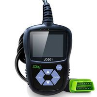 устройство считывания кода неисправности автомобильного двигателя для сканирования JDIAG JD301 OBD2 (черное)