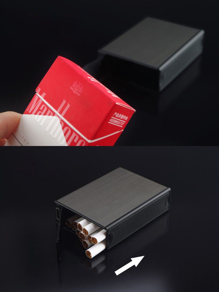 V707 металлические сигареты с зажигательной машиной USB