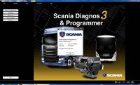 Scania SDP3 2.44不带加密狗的VCI 3 VCI3的诊断和编程