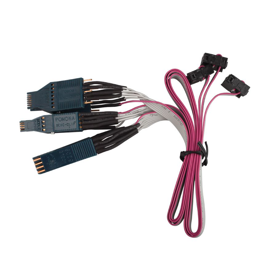 Set of No. 42 Cable Eeprom DPI - 8con No. 43 Cable Eeprom Soic - 14con No. 44 Cable Eeprom Soic - 8con for Jan version Tacho Pro