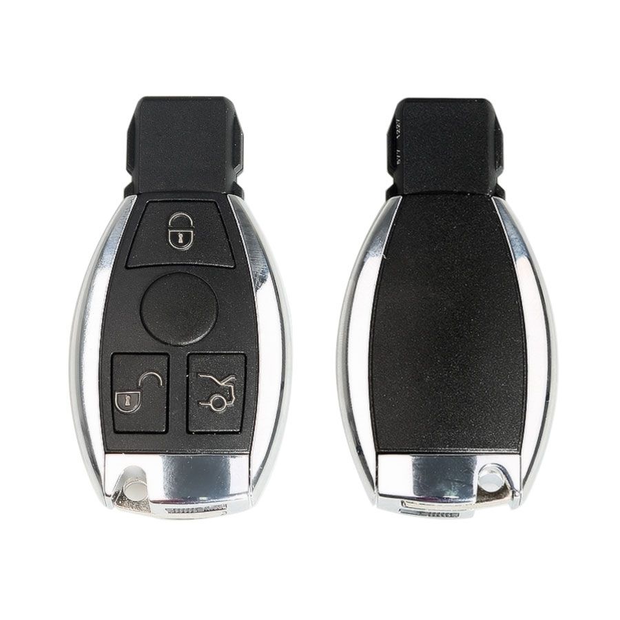 3 кнопки в оболочке интеллектуального ключа, Mercedes - Benz и VVDI - сборка клавиш