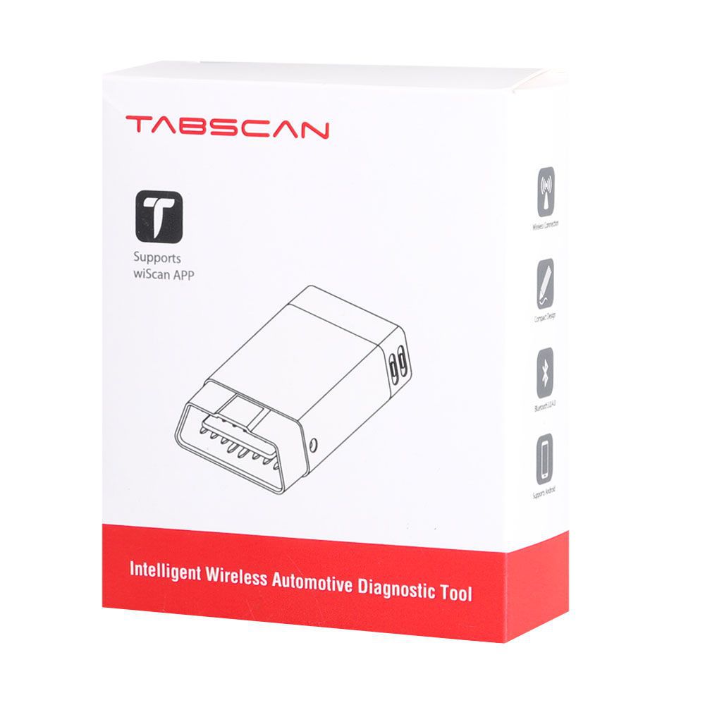 TabSCAN T1 Bluetooth OBDI script processing Android портативный интеллектуальный диагностический ящик
