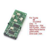 Toyota Intellectual Card 5 кнопка 3143MHz