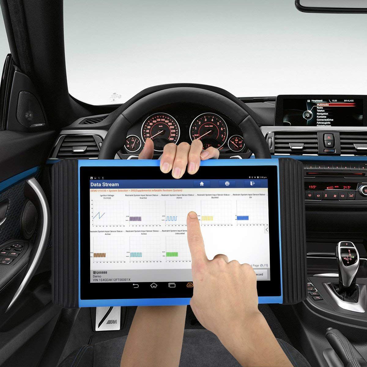 TOPDON ArtiPad I диагностический инструментарий и комбинация кодирования и программирования для легковых автомобилей ECU, применяемых в Benz - BMW - Volkswagen - Odi - Ford