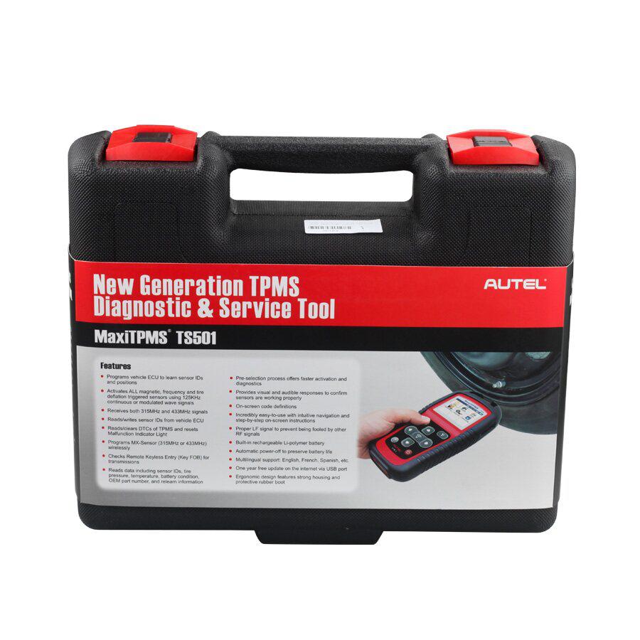 Autel MaxiTPMS TS501 TPMS Diagnostic And Service Tool Free Update Online
