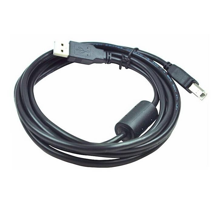 USB кабель USB 2.0A мужской кабель B мужской кабель (3M) - высокоскоростной золоченный соединитель - черный