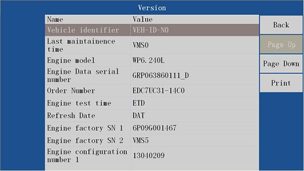 VDSA - HD - EDC17ECU стандартный диагностический сканер 1