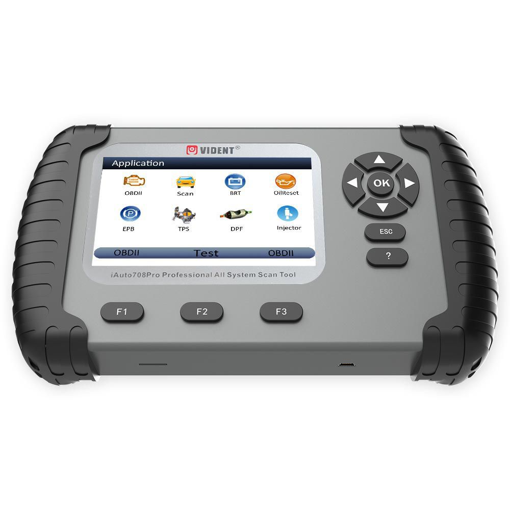 VIDENT iAuto708 Pro Professional All System Scan Tool OBDII Сканер Автомобильный Диагностический Инструмент
